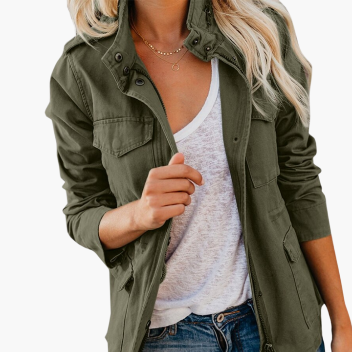Camicia Giacca Donna Utility Cotone | Altivaro-Altivaro