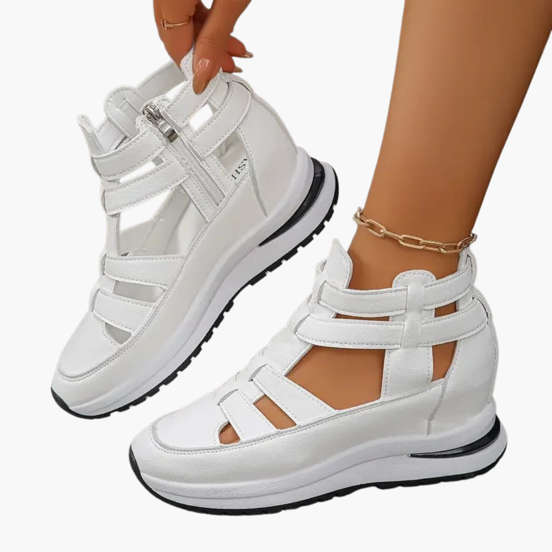 Sandals Orthopedic Women's Sneakers Wedge Summer Leather | Altivaro