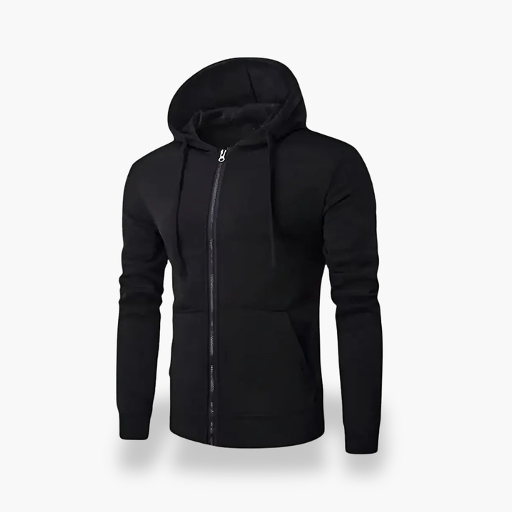 Men's Hoodie with Hood and Zip | Altivaro