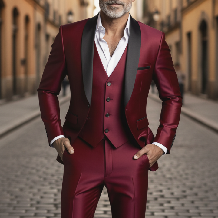 Abito da uomo in tessuto di poliestere | Altivaro