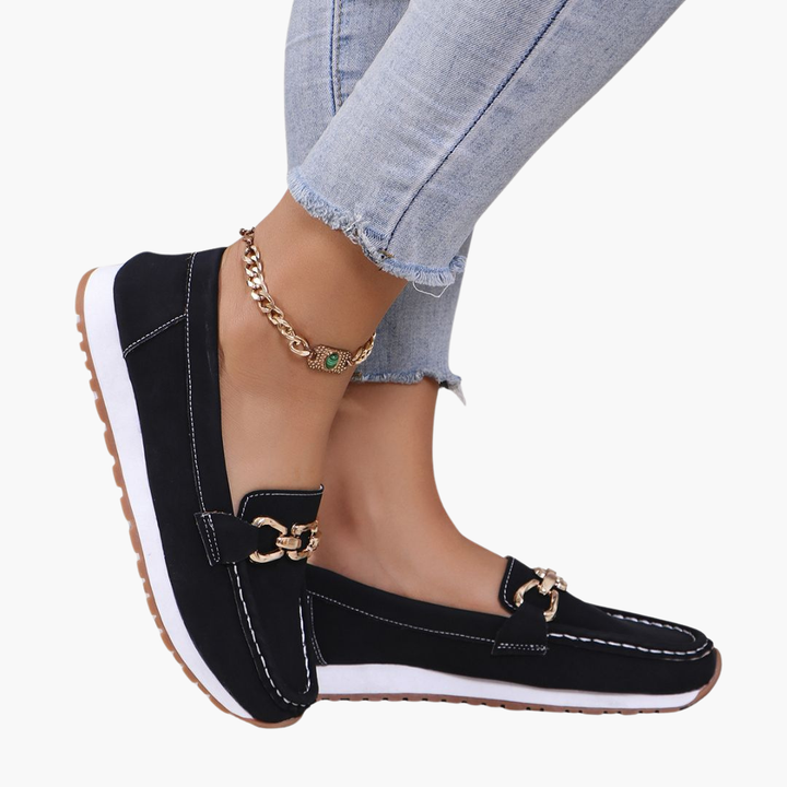 Scarpe Donna Mocassini Neri Altavilla Eleganti Casual Comfort | Altivaro-Altivaro