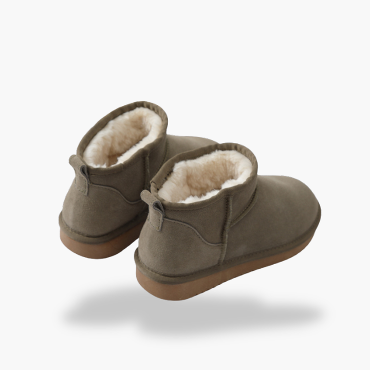 Women's Winter Orthopedic Ankle Boots in Suede Leather | Altivaro