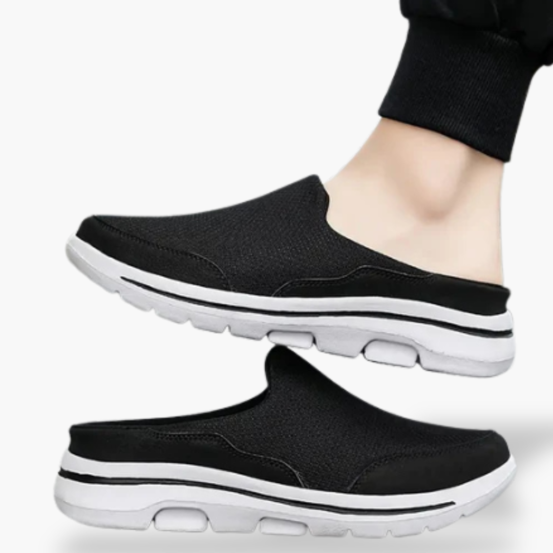 Scarpe ortopediche sabot uomo in maglia traspirante | Altivaro