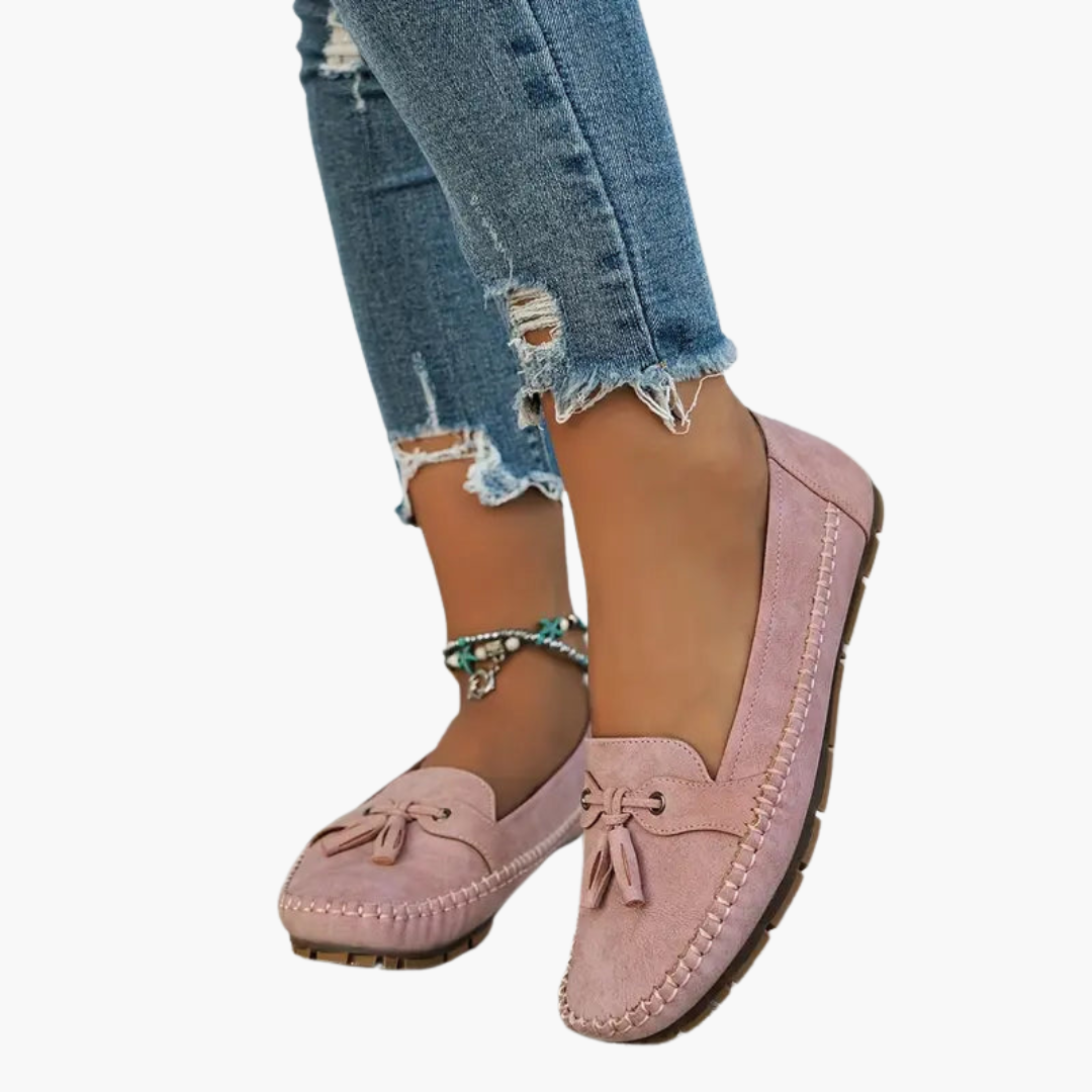 Orthopedic Suede Loafers for Women | Altivaro