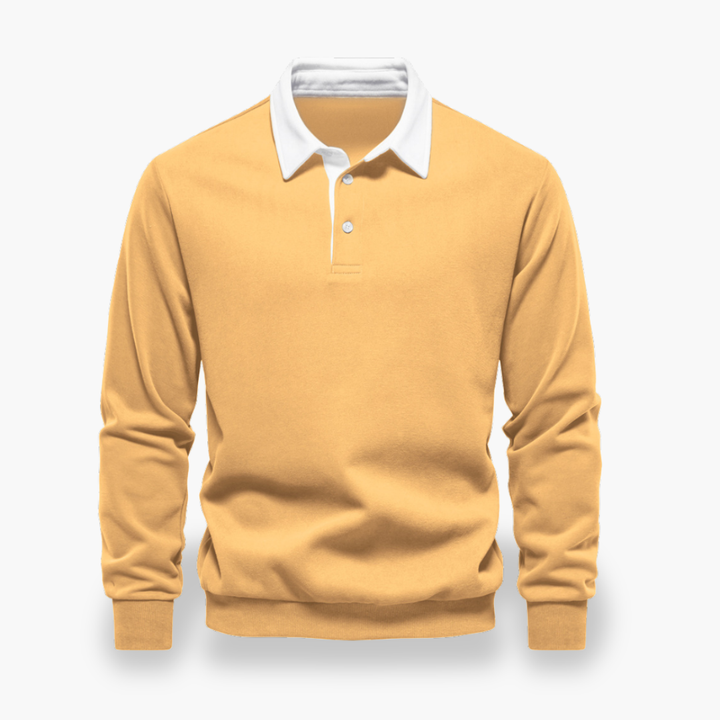 Men's Long Sleeve Polo Shirt | Altivaro