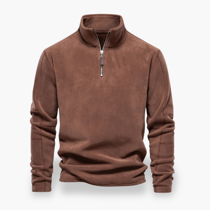 Men's Zip-Up Fleece Sweatshirt | Altivaro