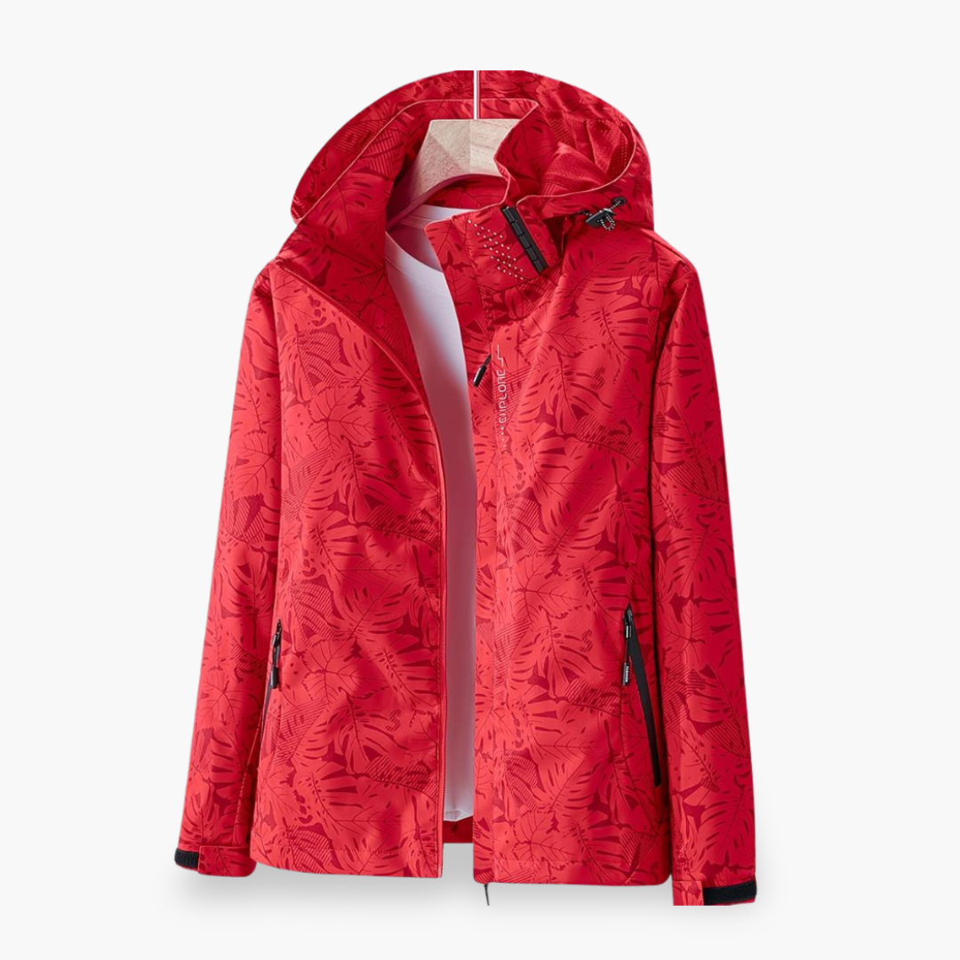 Giacca Antivento Donna Impermeabile Sport Outdoor con Cappuccio | Altivaro