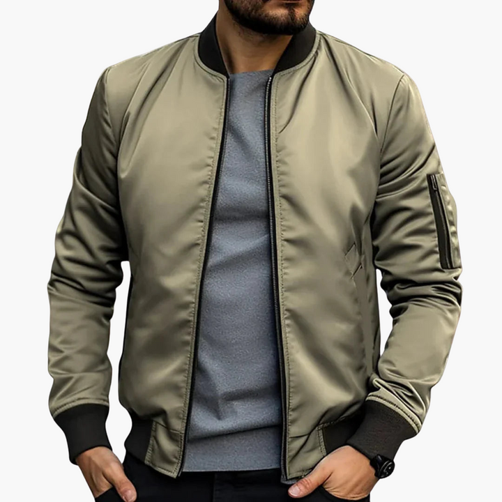 Giacca Bomber Uomo con Zip | Altivaro