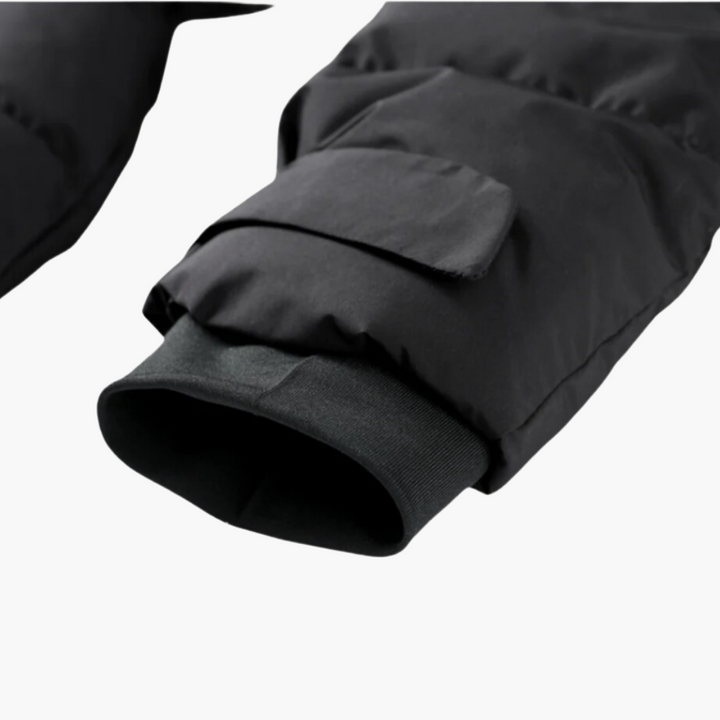 Piumino Donna Nero con Cintura Invernale | Altivaro
