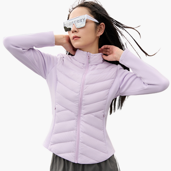 Giacca Donna Ibrida Softshell con Piumino Leggero Outdoor | Altivaro