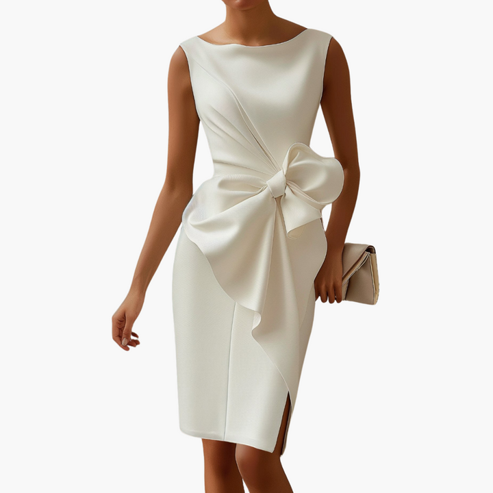 Abito Lungo Elegante con Spacco Donna | Altivaro-Altivaro