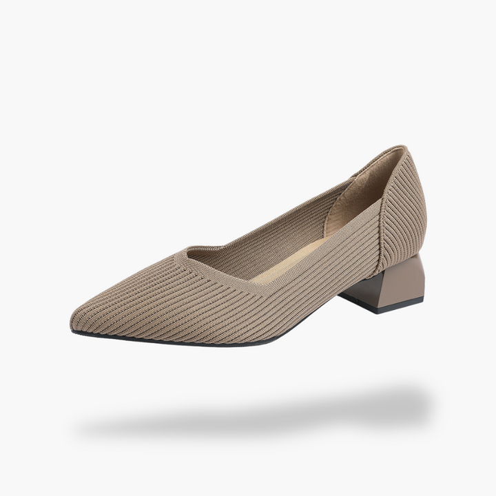 Orthopedic Heeled Shoes in Fabric for Women | Altivaro
