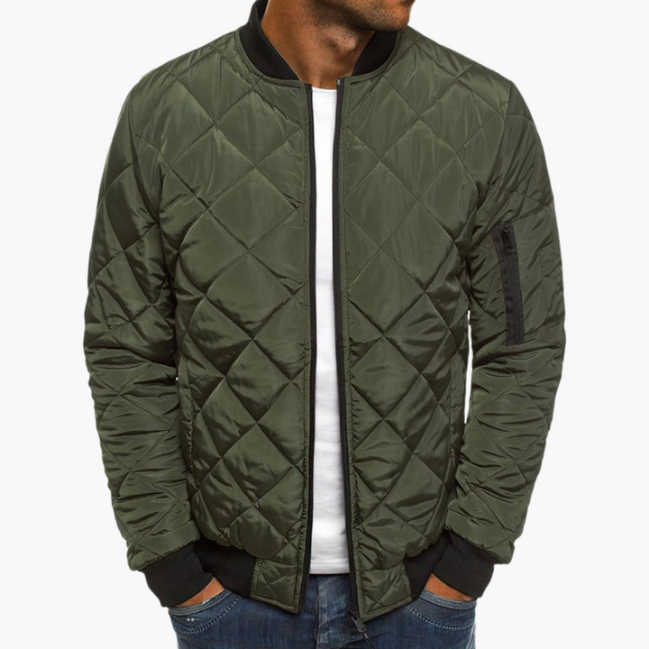 Invernale Uomo Giacca Bomber Trapuntata | Altivaro