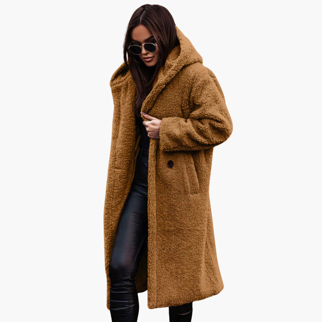 Cappotto Donna Lungo Invernale in Peluche | Altivaro