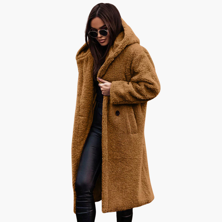 Cappotto Donna Lungo Invernale in Peluche | Altivaro