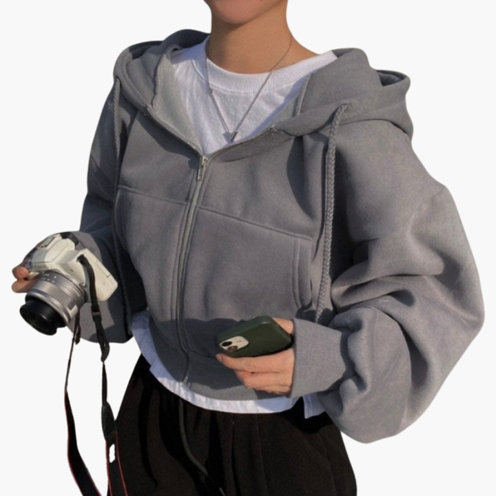 Hoodie with Hood and Zip for Women | Altivaro