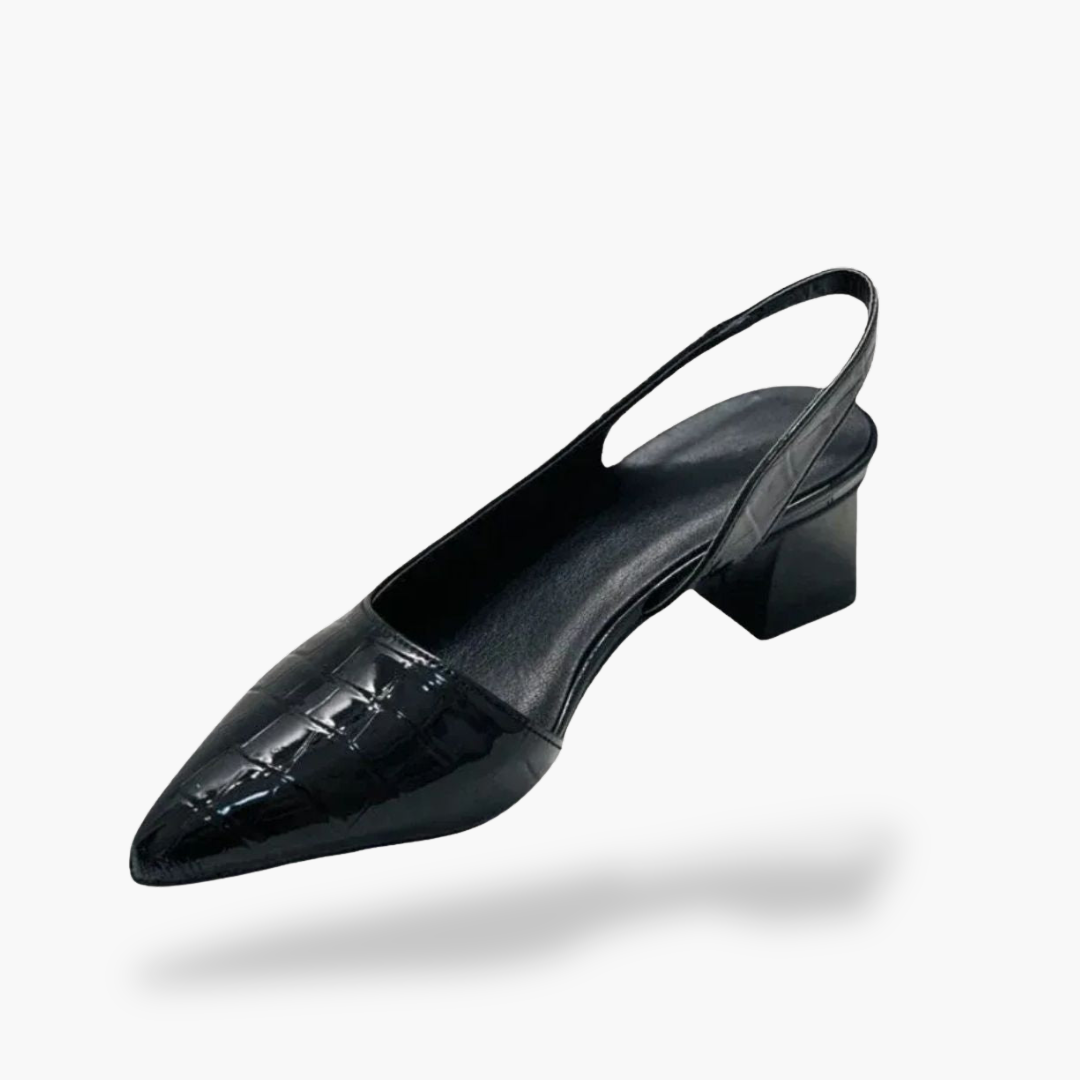 Scarpe Ortopediche Donna Tacco Medio Vernice | Altivaro