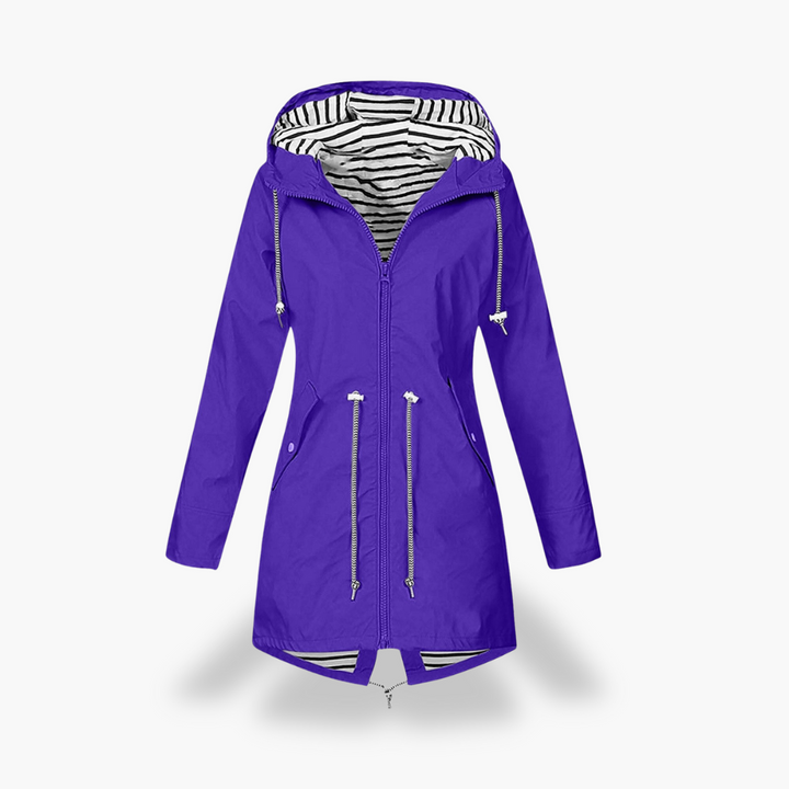 Giacca impermeabile da donna con cappuccio | Altivaro