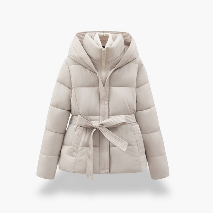 Piumino Donna Invernale con Cintura e Cappuccio | Altivaro