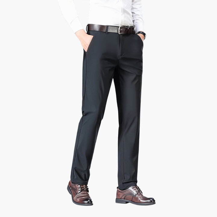 Pantaloni Uomo Eleganti in Tessuto Leggero | Altivaro