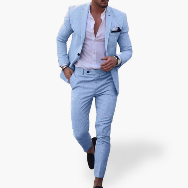 Completo Uomo Pastello con Giacca e Pantaloni | Altivaro