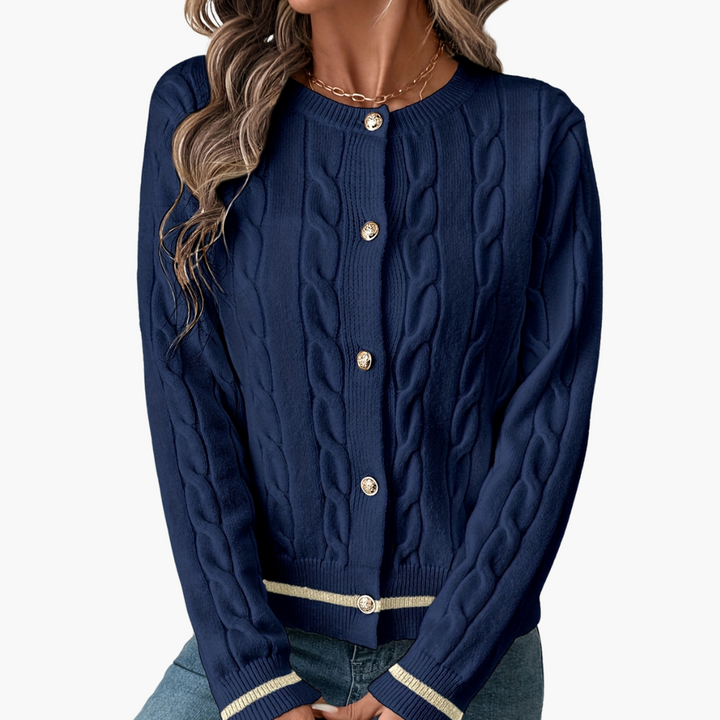 Cardigan Donna con Motivo Intrecciato | Altivaro