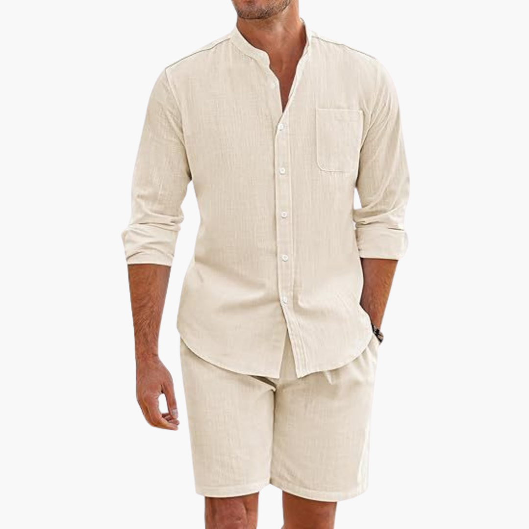 Shorts and Shirt Men in Polyester | Altivaro
