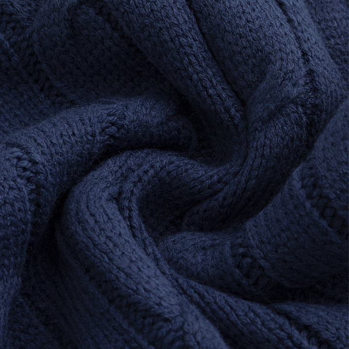 Cardigan Maglia Intrecciata da Uomo Y2K | Altivaro