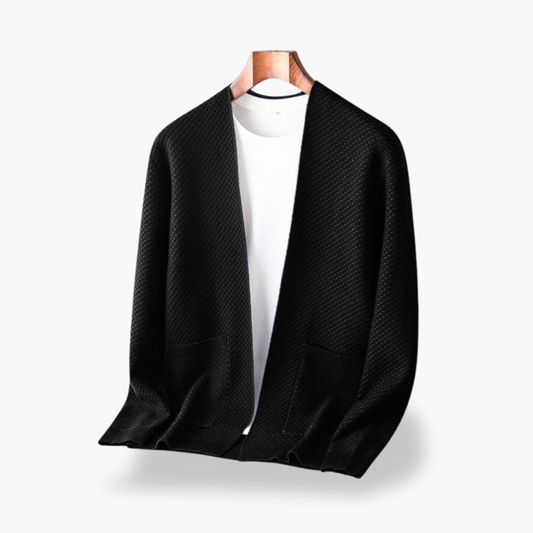 Men's Knit Cardigan with Pockets | Altivaro