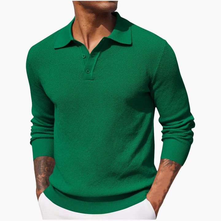 Maglione Polo Uomo Maniche Lunghe | Altivaro