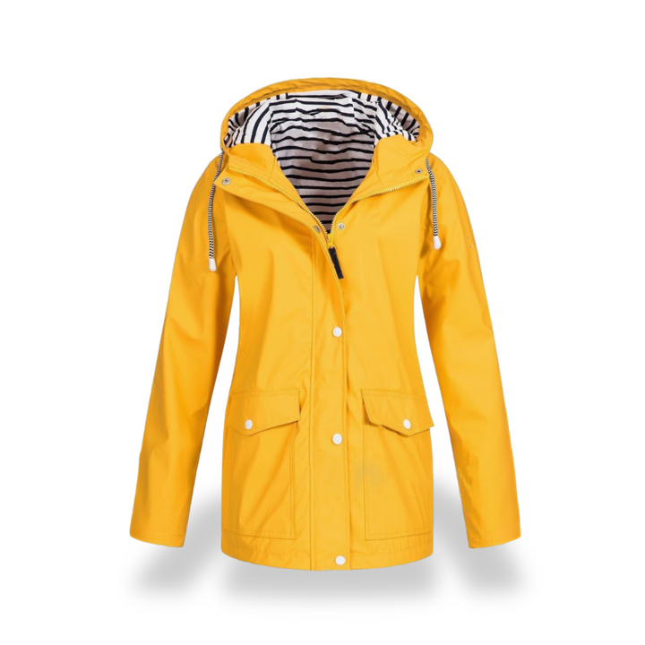 Giacca Impermeabile Donna con Cappuccio Antipioggia | Altivaro