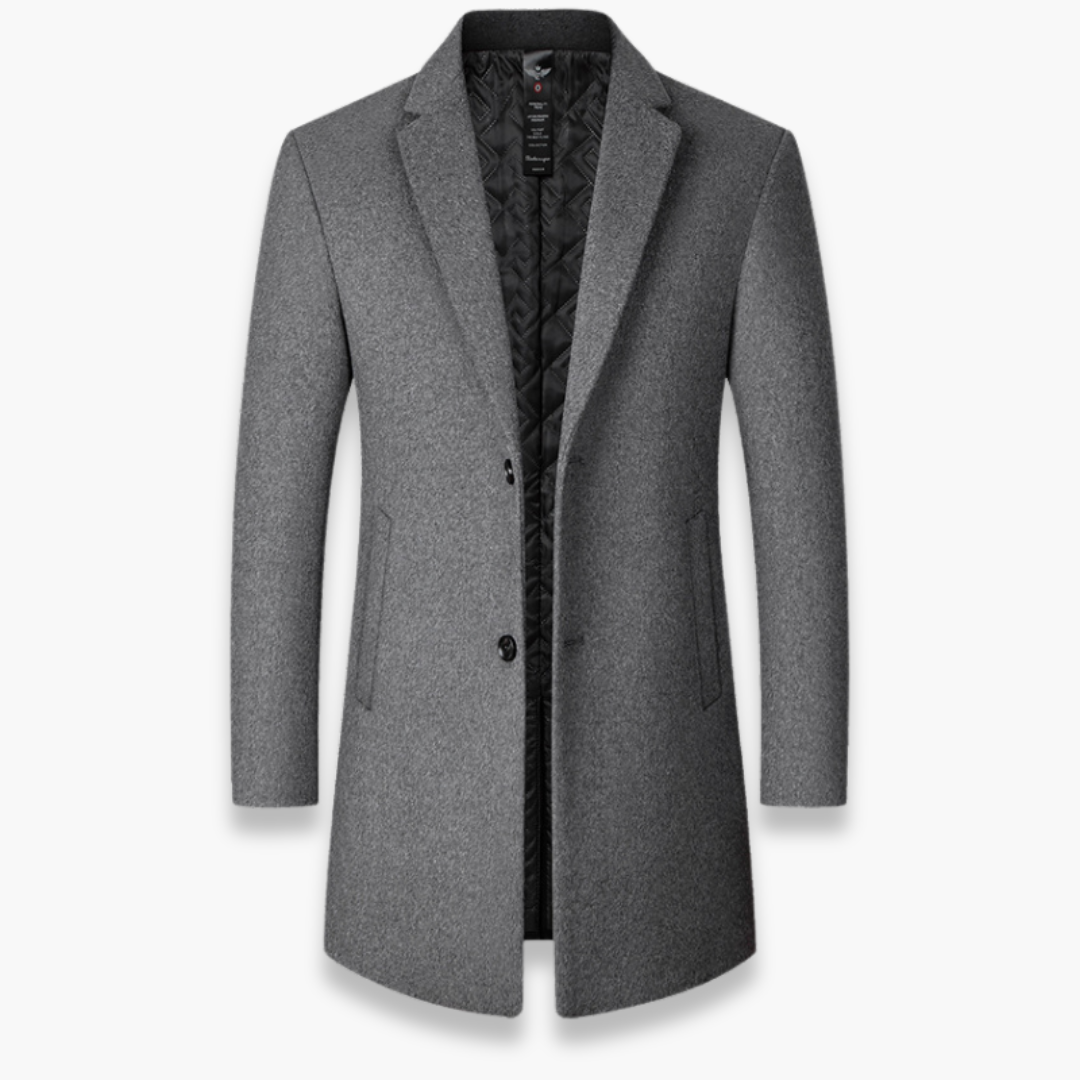 Altivaro | Cappotto Uomo - Misto Lana Giacca Slim Fit - Per Primavera e Inverno