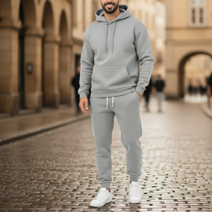 Altivaro Tuta felpata uomo in cotone | Altivaro