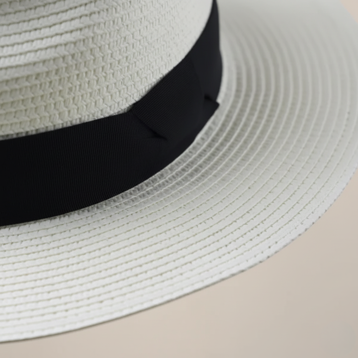 Cappello da Uomo in Paglia con Nastro | Altivaro