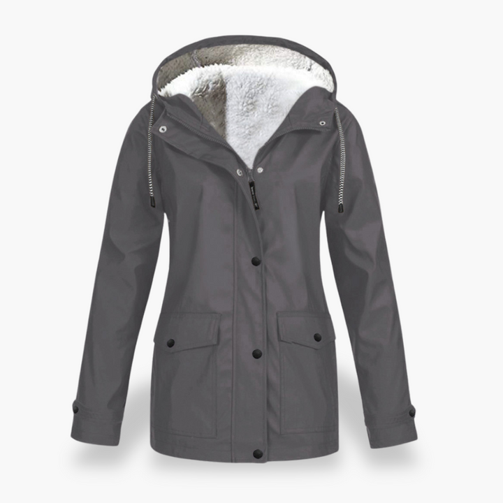 Women's waterproof jacket with hood | Altivaro