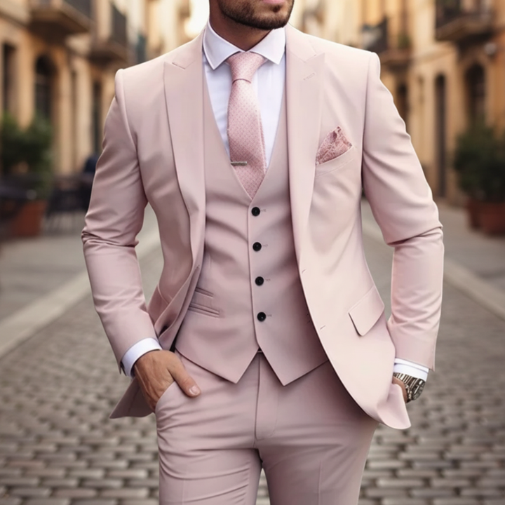 Abito Uomo 3 Pezzi Cerimonia in Tessuto Misto | Altivaro