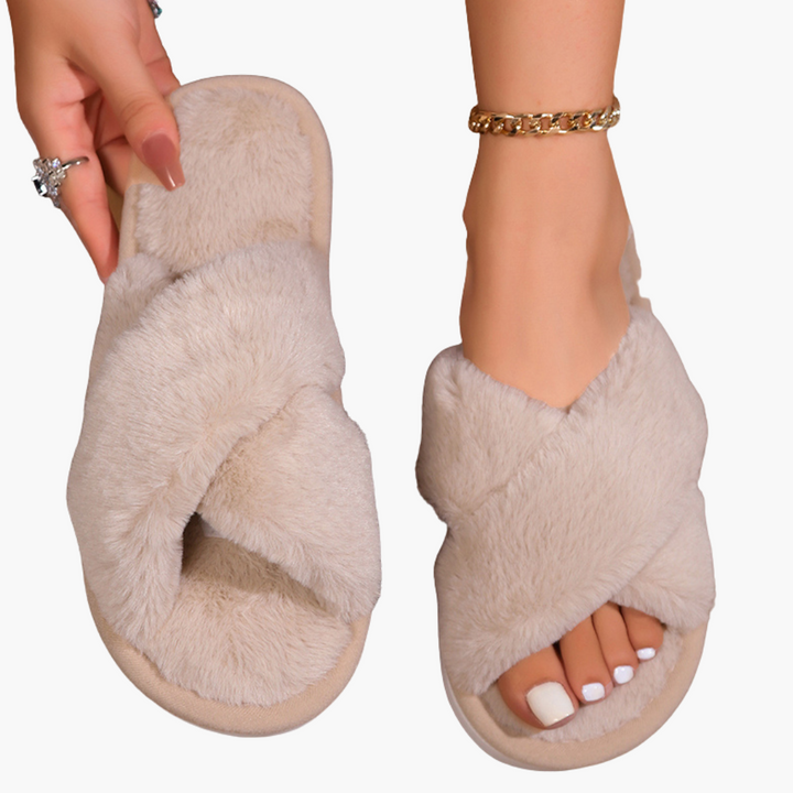 Women's Plush Orthopedic Non-slip Slippers | Altivaro