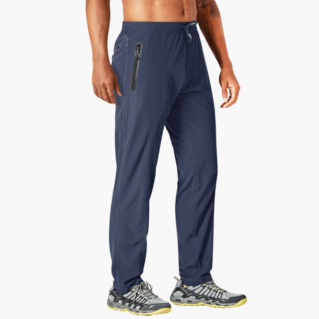 Lightweight men's pants with zipper | Altivaro