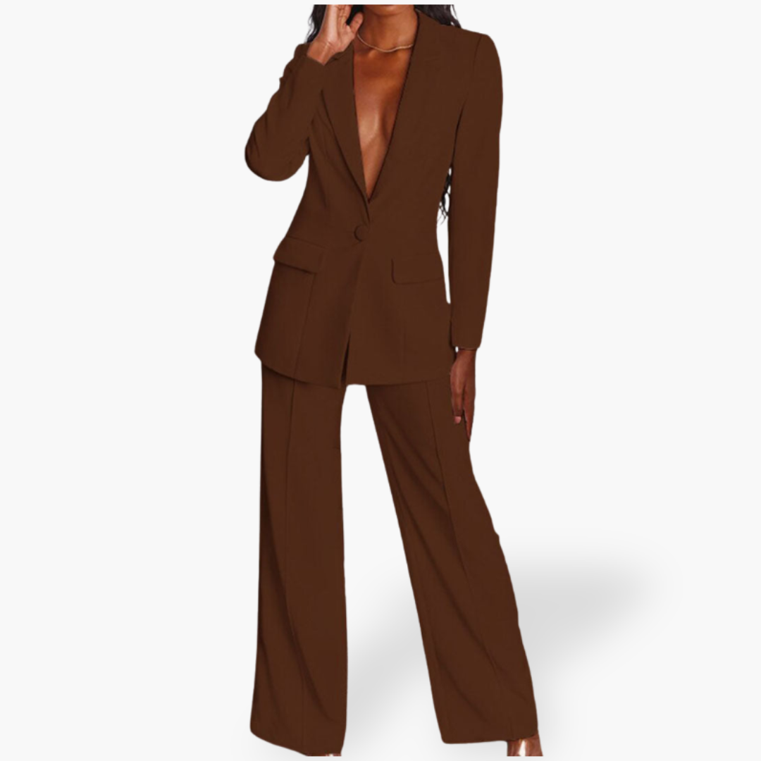 Completo Donna Elegante Giacca Pantalone Tailleur Classico | Altivaro