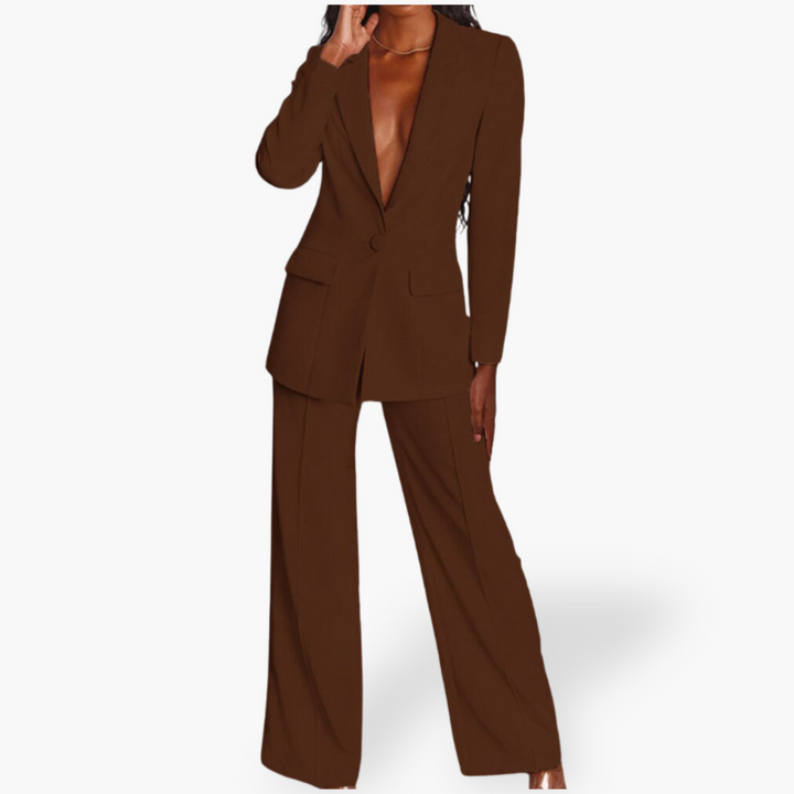 Completo Donna Elegante Giacca Pantalone Tailleur Classico | Altivaro