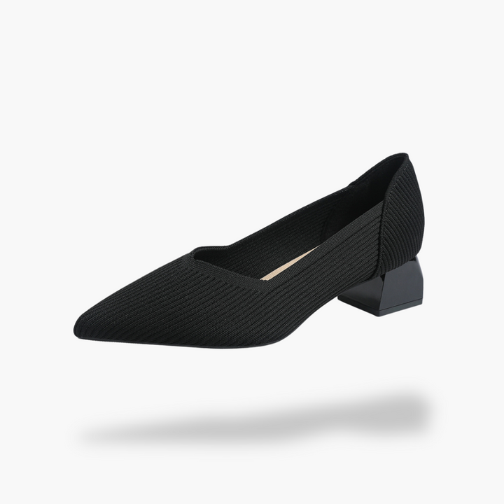 Orthopedic Heeled Shoes in Fabric for Women | Altivaro
