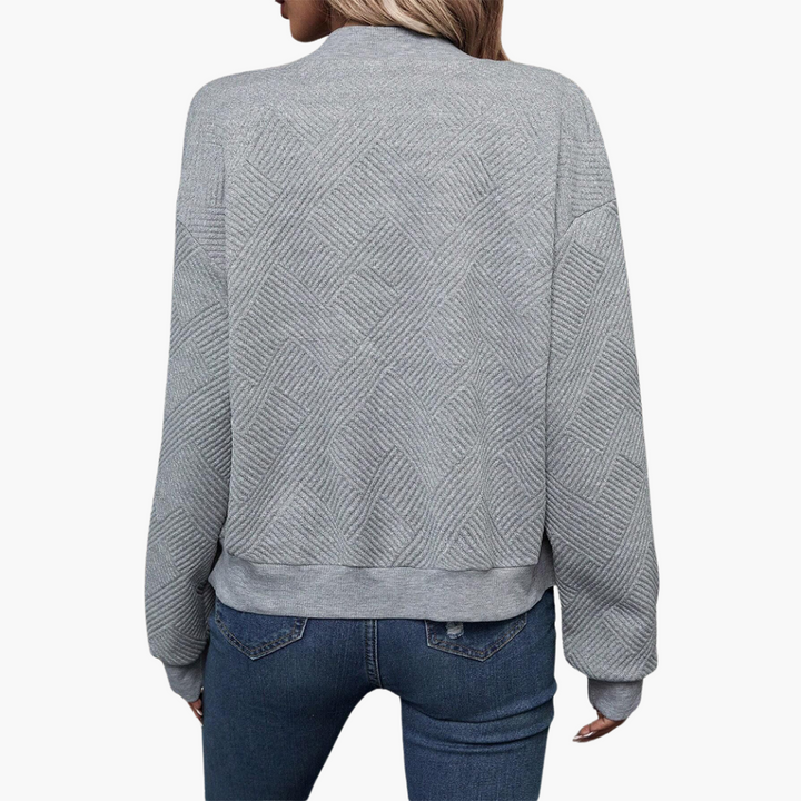 Cardigan Donna con Zip in Maglia | Altivaro