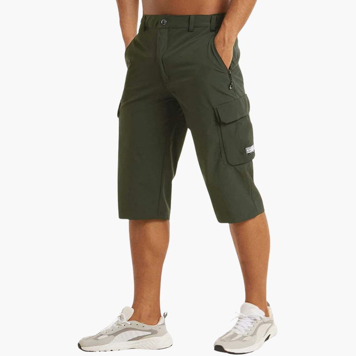 Capri Cargo Uomo Cotone Multitasche | Altivaro-Altivaro