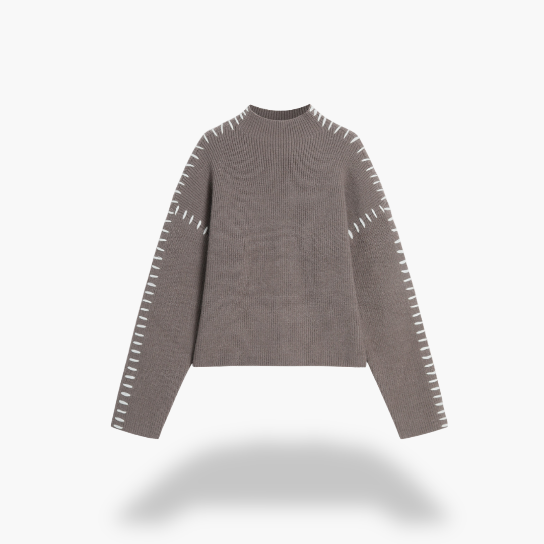 Maglione Donna Lana Collo Alto | Altivaro