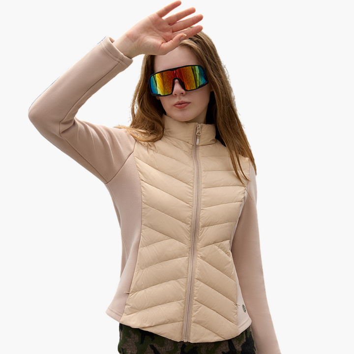 Giacca Donna Ibrida Softshell con Piumino Leggero Outdoor | Altivaro