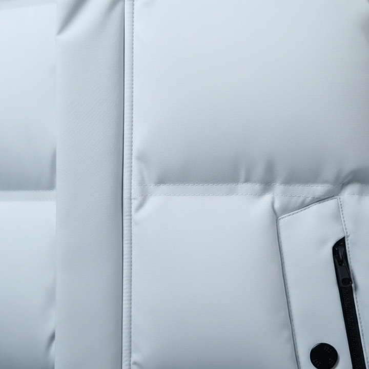 Herren Daunenjacke mit Kapuze aus Polyester | Altivaro