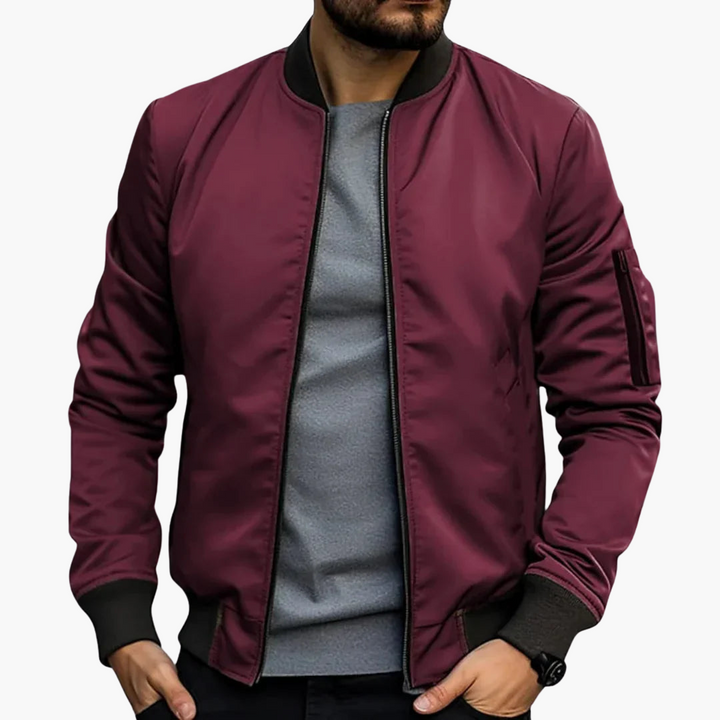 Giacca Bomber Uomo con Zip | Altivaro