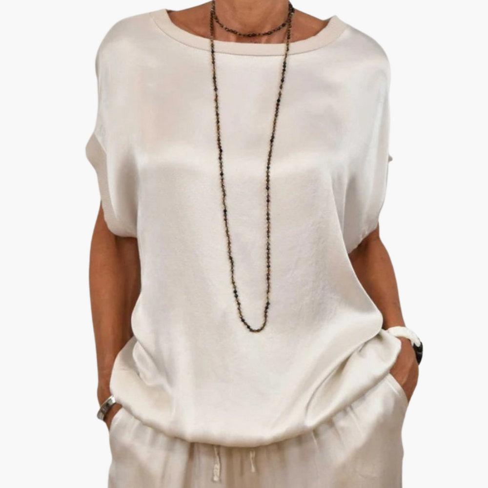 Completo Seta Donna Pigiama Lounge | Altivaro-Altivaro