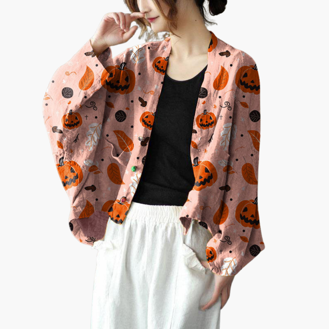 Giacca in Lino da Donna Leggera Stile Kimono | Altivaro-Altivaro