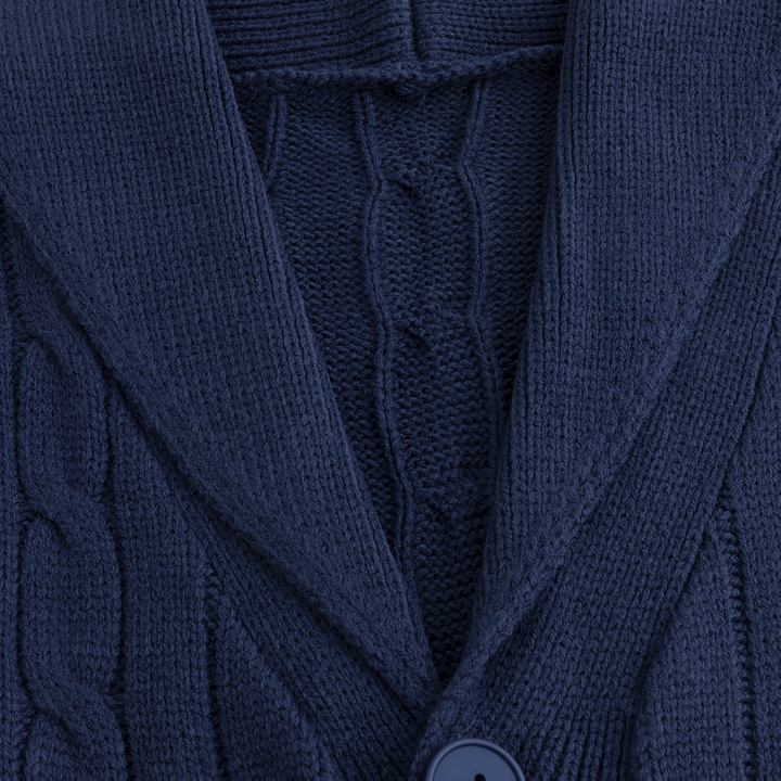 Cardigan Maglia Intrecciata da Uomo Y2K | Altivaro